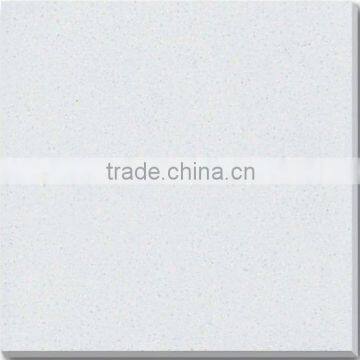 Factory Direct Traditional Pure White Mirco Crystal 2 Layers Glass Porcelain Tiles