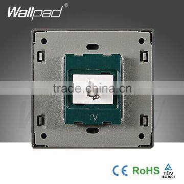 2015 China Hot Sale Wholesaler Wallpad Luxury Wall Light Switch Panel Television TV Socket