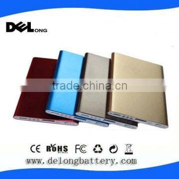 portable mobile battery charger 2000mah slim power bank charger