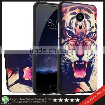 Samco Creative Fashion Design 3D Sublimation Rubber Phone Cover Mobile for Meizu M2 Note