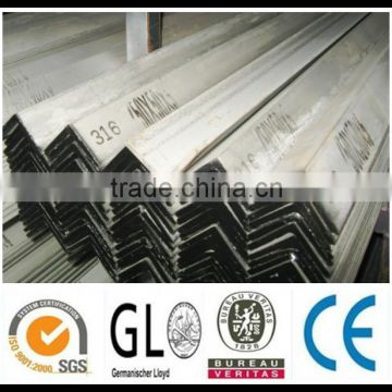 Short delivery 316L stainless steel angle bar