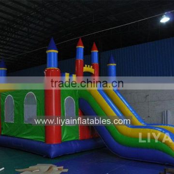 2015 Best sale endless fun outdoor or indoor commercial grade vinyl tarpaulin brand new in Europe style C028 inflatable combo