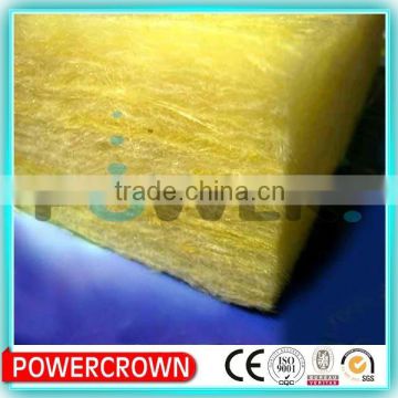 thermal stability and high density fiber glass wool board for building materials