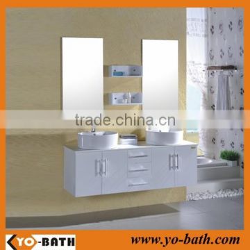 white bathroom vanity