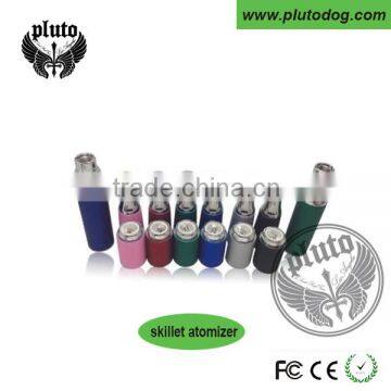 pluto multi colors wax vaporizer ego D dry herb skillet vaporizer ecig wickless atomizer