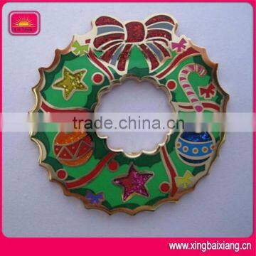 Hot Sell Custom Flower Lapel Pin, Flower Rose Pin Badge photo-4