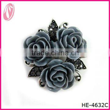 Latest Fashion Trendy Brooch ,Plumeria Flower Brooch Pin