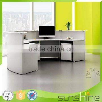 YS-RTC01 2016 New Design White Color Cheap Fitness Center Reception Desk for Fitness Center