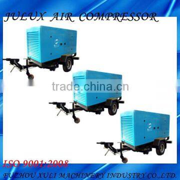 110kw High Efficiency Mobile Distributor Needed Screw Air Compressor photo-3