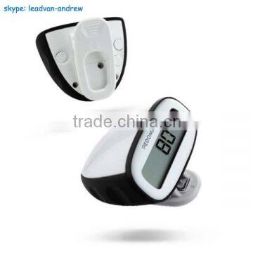 China Factory Supply Spring Belt Clip Pedometer