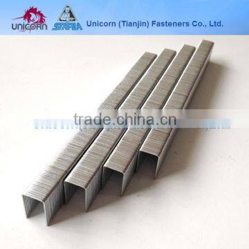 silver e-galvanized 22ga 71 series sofa staple 71/10 71/12 71/14