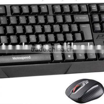 High quality wireless keyboard and mouse combo set for Desktop PC Laptop