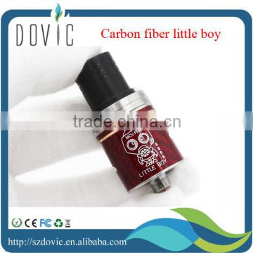 colorful carbon fiber little boy rda ,high quality ,rapid delivery