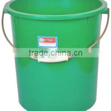 PLASTIC WATER BUCKET, WASH PAIL, FLEXIBLE LAUNDRY BUCKET WITH HANDLE 206Z