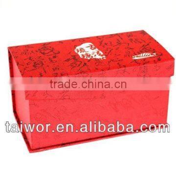 Luxury perfume package box with UV coating surface paper box