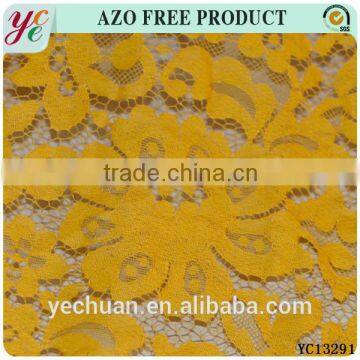 China supplier embroidery design fabric nylon lace materials