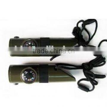 Factory Multifunction 7 in 1 Survival Whistle