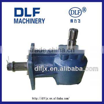 gear box for finish mower