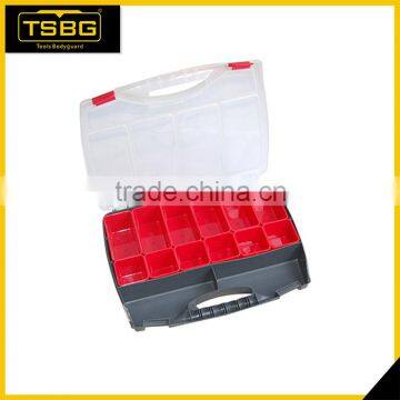 High quality plastic box for christmas , clear plastic organizers box