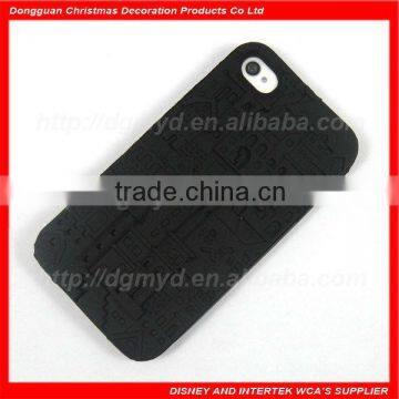 Embossed Castle Design Silicone Cheap Designer Cell Phone Cases photo-3