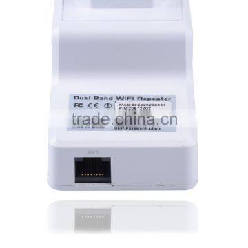 Wholesale New Design Wireless 2.4GHz/5GHz Dual Band WIFI Signal Repeater Booster WiFi Router 300Mbps Wi Fi Adapter photo-6