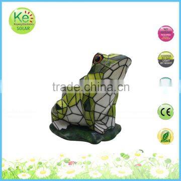 Polyresin led solar garden street decoration light