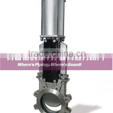 Metal Seated Pneumatic Knife Gate Valves