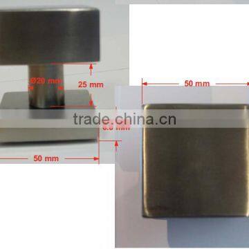 Stainless Steel Square Door Knob Dia50mm photo-2