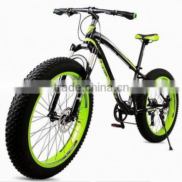 26"inch 8sp fat bike suspension fork and bicycle disc brake bicycle of fat bike