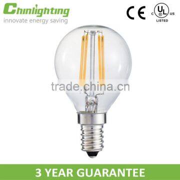 High quality UL LED filament bulb cob e14 g45 led nostalgic bulb