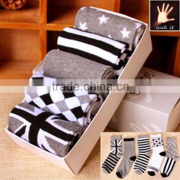 HOT selling wholesal pattern cotton ankle socks ankle socks stock ankle socks for Men