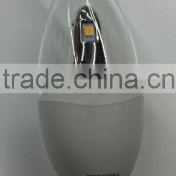 TIWIN 4W LED Candle 5700K Flame White Body With CE,RoHS&TUV Certification photo-4