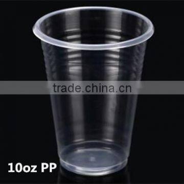 10oz Wholesale disposable clear weaving plastic cups