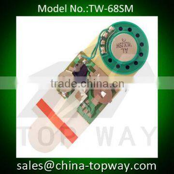 Manufacturer of slide tongue greeting card sound module