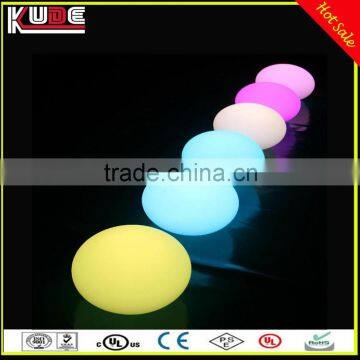 RGB Light Glowing Lamp IP65 Waterproof Flashing LED Flat Ball For Swimming Pool