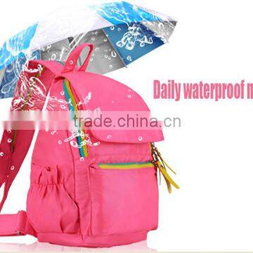 School backpack for primary school made of waterproof foldable nylon