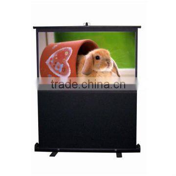 Hot Sale 84 inch Pull up projection screen /portable projector screen/outdoor projection screen