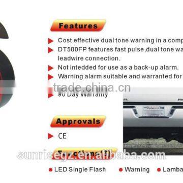 Waterproof Backup Alarm with LED Flashing,Back-up Alarm,Safety Reversing Alarm,Reverse Alarm(SR-BA-109),12 or 24V