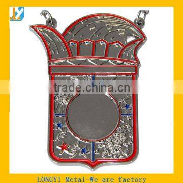 High quality Zinc alloy badge with soft enamel