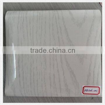 high glosss wood color pvc plastic sheet