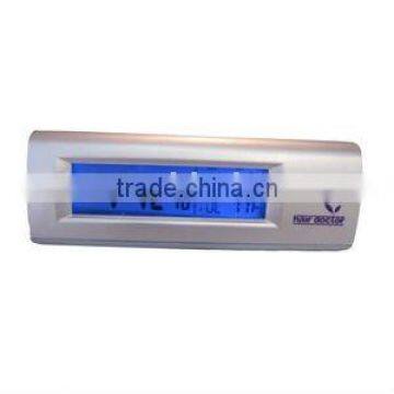 LCD travelling clock with LED torch