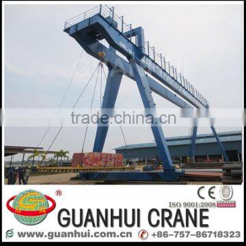 2016 hot sell famous brand double girder 30t gantry crane