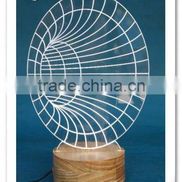 New types with USB 3 d acrylic light night light