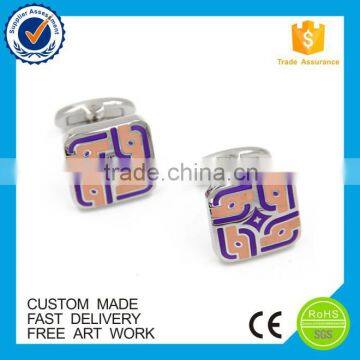 Special Customize metal cufflink for wedding