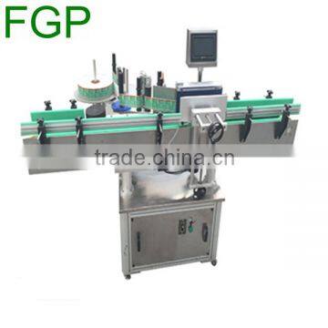 Automatic line round bottle vertical label machine