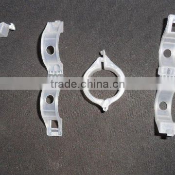 Plastic pipe clamp