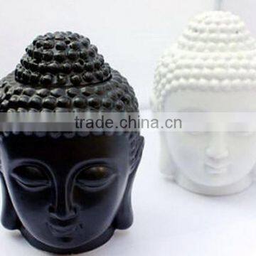 black buddha candle holder indoor decor