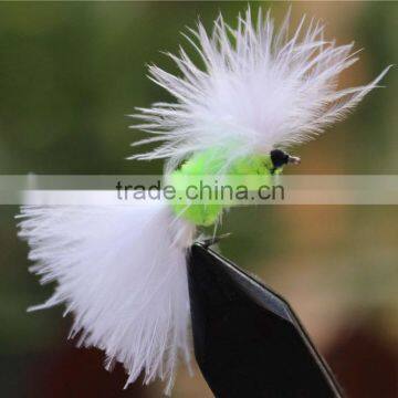 Green Body White Tail Humongous Streamers Fly Fishing Flies Lures