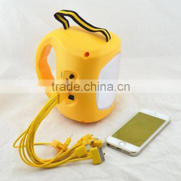 Singapore, 2in1,Handheld Solar Mobile Charger,Solar Charger&Lighting integrated,solar power camping light with radio,MP3,SD