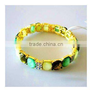 Fashion multicolored rhinestone bracelet,2013 trend ladies jewelry,Promotion gift